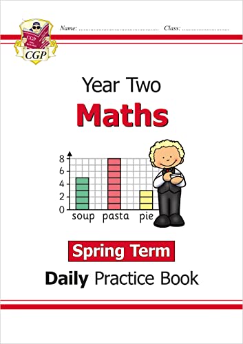 KS1 Maths Year 2 Daily Practice Book: Spring Term (CGP Year 2 Daily Workbooks)